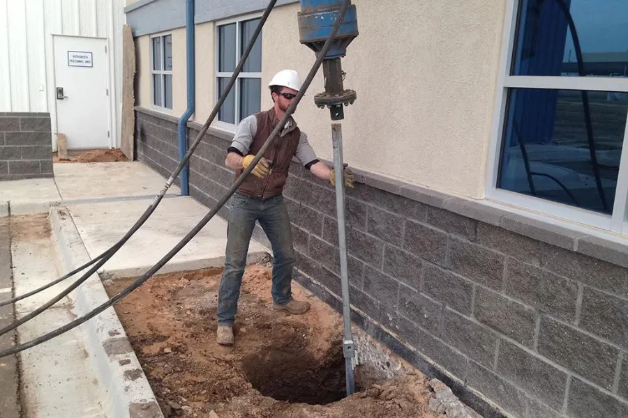 Injection Pier Installation in Brunswick, GA